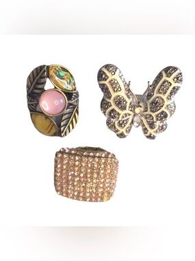 🦄 FREE with any purchase ⭐️ Set of 3 Rings